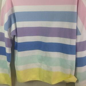 SAINT JAMES Pastel Striped Sweater